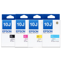 【EPSON】官方直營 1黑3彩墨匣組★T10J 1黑3彩墨水匣
