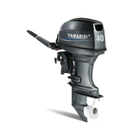 1 YEAR Warranty Compatible 40HP Long Shaft Boat Engine Marine Outboards