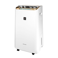 【可退貨物稅】SHARP 夏普 DW-L12FT-W 15坪 12L 自動除菌離子清淨除濕機 公司貨