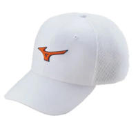 【MIZUNO 美津濃】帽子 棒球帽 運動帽 遮陽帽 白 32TW150401