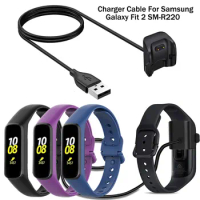 USB Charging Dock Portable Power Adapter Safety Fast Charger Cable For Samsung Galaxy Fit 2 SM R220 Smart Watch Accessories