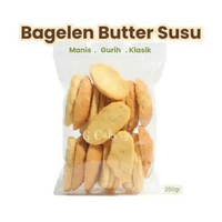 BAGELEN BAGELAN BUTTER SUSU KEJU TERLARIS 250 GRAM Mini Bulat