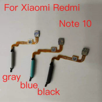 10pcs NEW For Xiaomi Redmi Note 10 Pro Note10 Note10 Note10pro Fingerprint Sensor Home Button Ribbon Flex Cable