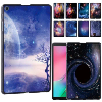 Tablet Case for Samsung Galaxy A7 Lite T220 T225 8.7" Tab S4 S6 S5e S6 Lite S7 A 8.0 T290 A7 10.4 T500 Starry Sky Series Cover