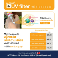 [สินค้าขายดี] Dr.PONG Hyaluronic Ultra Light Sunscreen with Aquatide