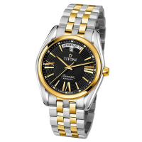 TITONI 梅花錶 空中霸王系列 經典羅馬機械腕錶 禮物 推薦 40mm / 93909SY-343