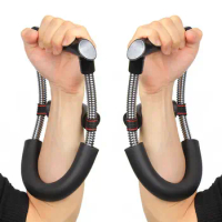Hand Grip Arm Trainer Adjustable Forearm Hand Wrist Exercises Force Trainer Power Strengthener Grip Fitness Equipment