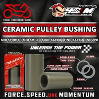 BOSHING PULLEY CVT 4S1M CERAMIC BUSHING PULLEY MIO SPORTY MIO SMILE SOUL CARBU FINO KARBU NOUVO MIO 