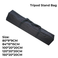 80-150cm Professional Bag Tripod Black Oxford Bag Microphone Photography Storage Case For Mic Photography Tripod Stand