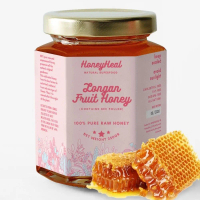 HONEYHEAL 100% MADU MURNI PURE LONGAN HONEY KLENGKENG KELENGKENG LEBAH TERNAK ASLI RAW ORIGINAL NATU