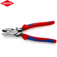 KNIPEX 09 02 240 American Style Wire Pliers Dual Color Dual Material Polishing Treatment Cutting Tools Simple Operation