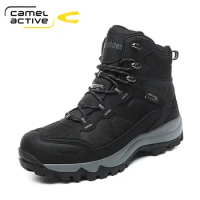 Camel Active Can be Recharged Keep Constant Temperature And Keep Warm Men Women Boots Outdoor Couples Cotton Shoes