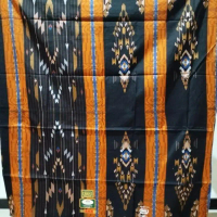 SARUNG BHS SGE HITAM LIMITED SUTRA SPUNSILK 210 GOLD ORIGINAL
