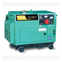 electric electrostatic 30kva 24kw 20kw 500kw silent generator open type marine generator with 5kw 15kva for sale