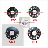 NEW turntable Top cover button mode dial For Canon for EOS 600D 6D 7D 5D mark II III 5D2 5D3 5DSR 5DS 7D mark II 70D 80D