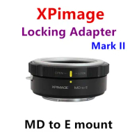 MINOLTA MD Lens to Sony E mount camera adapter ring For MINOLTA MD-E mount A7R5 A7R4 A7R3 A7M3 A7M4 A7C. XPimage Locking adapter