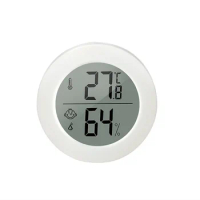 New Arrival Black White Mini LCD Digital Thermometer Hygrometer Fridge Freezer Temperature Tester Sensor Humidity Meter Detector