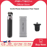 PGYTECH DSLR Phone Vlog tripod Extendable Phone Extension Pole Tripod For Sony A6400 A6300