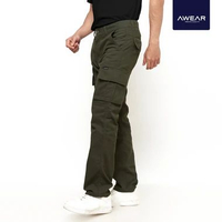 Awear Celana Cargo Panjang Pria Hijau Army - Long Cargo Pants Army Green M Hijau Army