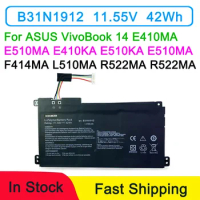 11.55V 42Wh B31N1912 Battery For ASUS VivoBook 14 E410MA L410MA E510MA E410KA E510KA F414MA L510MA R522MA Laptop In Stock
