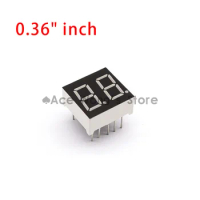 Free shipping (10Pcs/lot) Wholesale 0.36" inch 2 Digits 7 Seven Segment Red Light LED Numeric Digital Display,Common Anode