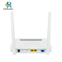50pcs/Lot,XPON ONU 1GE+1FE 2.4G WIFI Factory Price FTTH Modem Home Ieee 802.3ab Compatible Huawei ZTE Gepon ONT,English Firmware