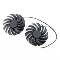 Retail DC12V 0.40A 4PIN For MSI RX470 480 570 580 Gtx1080ti 1080 1070 1060 GAMING Graphics Card Cooler Fan