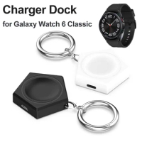 Portable Charging Dock For Samsung Galaxy Watch 6 6 Classic 5 5 Pro 4 4 Classic 3 Active 1 2 Galaxy Watch TYPE-C Charger Adapter