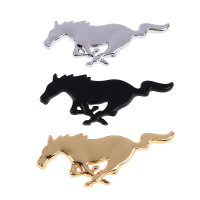 3D cực kim loại xe logo cho Ford Mustang mới Mondeo tập trung xe phía trước mui xe hình ảnh 3D stere