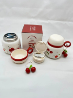 DILLER - Thermos Cherry Stainless Steel 316 Lunch Box 520ml