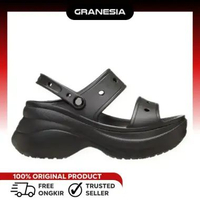 Crocs Bae Women Sandal Black 206749001|Sandal Tinggi Wanita 36-37