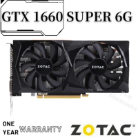 ZOTAC GTX 1660 Super 6GB GAMING Video Cards GTX 1660 6G GDDR6 192bit GPU Graphic Card