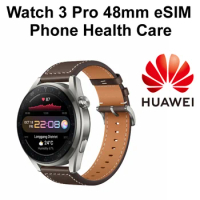 2021 SmartWatch HUAWEI WATCH 3 / Pro eSIM Phone Call Sports Health Coach Heart Rate Monitoring Music Fashion Outdoor Sapphire