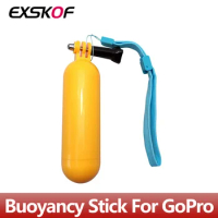 Buoyancy Stick Water Floating Pole For GoPro Hero 12 11 10 9 8 7 5 SJCAM 4000AIR AKASO DJI Insta360 H9 Action Camera Accessories