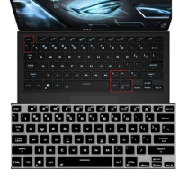 Silicone Laptop Keyboard cover Skin for Asus ROG Flow Z13 Z 13 2023 2022 GZ301ZC GZ301VV GZ301ZE GZ301ZA GZ301Z GZ301V GZ301