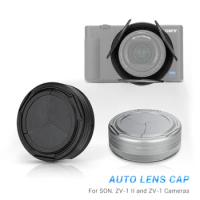 JJC Auto Lens Cap Camera Lens Cover Accessories for SONY ZV-1 II and ZV-1 cameras