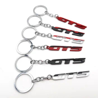 Car Keychain GTS Logo Metal Keyring Key Ring Holder for Polo Passat Golf Sagitar Magotan Bora Jetta Tiguan Virtus Accessories