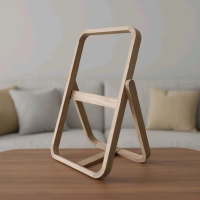 FRAME STANDING MIROR IMUT KAYU JATI