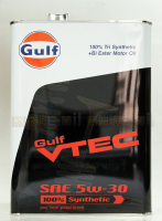GULF VTEC 5W30 海灣 雙酯+PAO 全合成機油 4L【APP下單最高22%點數回饋】