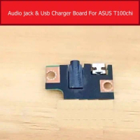 Genuine Audio Jack &amp; charger USB Board For ASUS Transformer Book T1CHI T100CHI Charging Dock Board Tablet Replacement Parts
