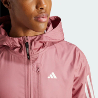 【adidas 愛迪達】運動外套 休閒外套 連帽 風衣 連帽外套 女外套 OTR B JKT(IM5403)