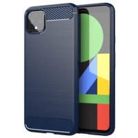 For Pixel4 XL Google Case Shockproof Silicone Phone Cover for google pixel 4xl Soft Carbon Fiber Cases