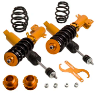 Coilovers Shock Struts Kit for Toyota Yaris 07-14 CoilOver Suspension Adjustable Height