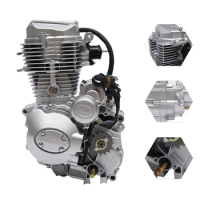 200CC/250CC Single Cylinder 4 Stroke Vertical Motorcycle ATV Engine CG250 With 5-speed, Manual Gear Shift