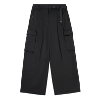 【The North Face 官方旗艦】北面UE女款黑色UPF防曬透氣運動休閒褲｜8A7NJK3(抗UV)