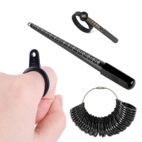 Ring Size Measurement Tool Set U.S.Degrees Ring Used for Jewelry Making Finger Measurement US Ring Size Stick Ruler