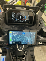 免運??適用雅馬哈 TMAX560 改裝橫桿用于安裝 手機車機導航支架 22-24年