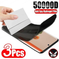3Pcs Anti Spy Hydrogel Film Screen Protector For Samsung Galaxy S22 S20 S21 S24 S23 Ultra Plus S20 S21 S23 FE Privacy