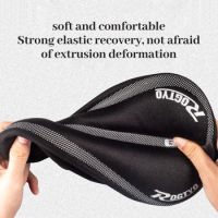 Gel Bike Seat Cover Padded Bicycle Saddle Cover Exercise Bike Seat Cushion Cover