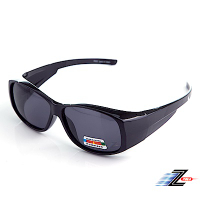 【Z-POLS】帥氣加大款可包覆設計 Polarized偏光抗UV400太陽眼鏡
